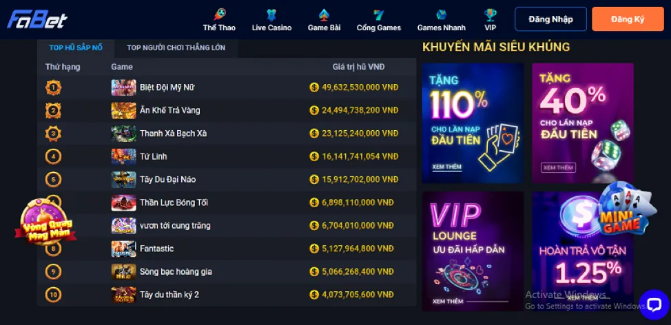 Game Bắn Cá Thần Tài tại mcw18