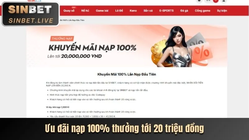 Hướng dẫn nhận khuyến mãi mcw18 trang chủ chính thức